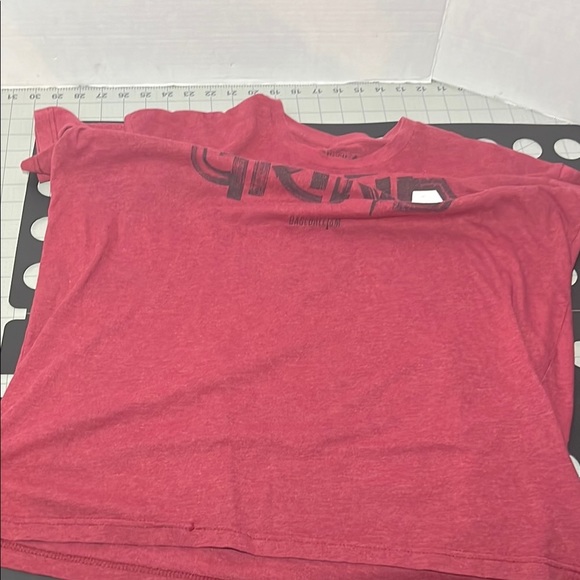 Rise & Grind Men's Red Graphic Tee - Picture 6 of 10